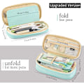Miniatyrbillede 4 af 5: Pencil Case Stort Penalhus Kontor College Stor Opbevaringstaske Pose Holder Boks Organizer til Studerende