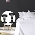 Miniatyrbilde 2 av 5: 4 STK Justerbar Gjenget Sengerammestabilisator, Sengerammestabilisatorholder, Forhindre Løs Stabilisatorholder på Nattbord Sofaseng