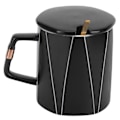 Miniatyrbillede 5 af 5: Originalitet Krus, Ottkantet Kontor Kaffekop Keramisk Krus med