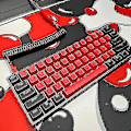 Miniatyrbild 4 av 4: Kraken Keyboards Xxl Utökad Spelmusmatta Tjock Skrivbordsmatta (Darth)