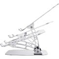 Miniatyrbillede 4 af 5: Laptop Riser til Skrivebord, Computer Stand til Laptop - Foldbar Holder, Bærbare Aluminium Stands Kompatible med MacBook Pro, Air, Justerbar Stand