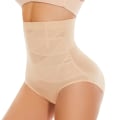Miniatyrbild 1 av 5: Högmidjade Knickers med Magkontroll, Högmidjeformkläder för Kvinnor Magkontroll, Bekväm Kroppsshapertrosor, S