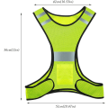 Miniatyrbillede 5 af 5: Refleksvest, Justerbart Refleksudstyr med Høj Synlighed til Løb, Cykling og Jogging