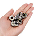 Miniatyrbillede 5 af 5: 608zz Kuglelejer, Abec 7, 20 stk. Hurtighedslejer Kvalitets Kuglelejer Til Ruller, Skateboard, Longboard, Waveboard, 8 X 22 X 7mm Black