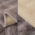 Miniatyrbillede 3 af 5: Kanin Plys Sofa Betræk 70x210CM, Blød Varmt Sofa Betræk Til Hjørne L-Form, Skridsikker Fløjl Sofa Pudebetræk, Tyk Møbelbeskytter