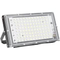 Pikkukuva 1 / 4: 100 W LED-valonheitin, erittäin kirkas, 10 000 lumenia, 120° valokeilan kulma, viileä valkoinen valonheitin, IP65 vedenpitävä, 85–265 V YYV