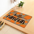 Miniatyrbild 2 av 5: Thanksgiving-matta Höst Lönnlöv Välkommen Inomhus Dörrmatta Höst Golvmatta för Kök Sovrum Vardagsrum Heminredning Mattor（50*80cm） 50*80cm