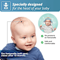 Miniatyrbilde 3 av 5: Ørebeskyttelse for babyer og småbarn opptil 36 måneder - CE & ANSI-sertifisert - støyreduserende ørepropper Komfortable babyhodetelefoner Forbedrer søvn grey