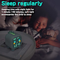Miniatyrbild 3 av 5: LED Digital Väckarklocka med Snooze-läge, Nattlampor för Sovrum, Sömntränare Tyst Nattklocka Sängklocka med Temperatur (Grön)