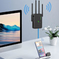Pikkukuva 2 / 5: WiFi-toistin 1200 Mbps, WiFi-signaalivahvistin Dual Band 2,4 GHz ja 5 GHz WiFi-verkon laajennin