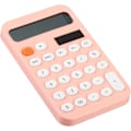 Miniatyrbillede 1 af 5: Bordregner, 12-cifret stort LCD-display Standardfunktion Bordregner Sød bærbar regner til hjemmekontor Pink