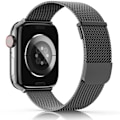 Miniatyrbilde 1 av 5: Apple Watch-reimer 40mm 38mm 41mm, dobbel magnetisk justerbar erstatningsreim for iWatch Ultra/Ultra 2, Series 9 8 7 6 5 4 3 2 1 SE, svart 40mm 38mm 41mm