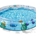Miniatyrbillede 2 af 5: Oppustelig Pool / Svømmebassin til Børn - 152x30cm