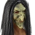 Miniatyrbild 2 av 3: Påsk simulation gammal häxmask kvinnlig spöke trick läskig mask Halloweenfest läskig häxmask