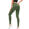 Miniatyrbild 3 av 5: Fleecefodrade Varma Leggings för Kvinnor, Mjuka Elastiska Vinterleggings för Gym, Hög Midja, Magkontroll, Yogabyxor med Fickor, XXL XXL
