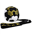 Miniatyrbillede 1 af 5: Træningsfodbold, Fodboldtræning Elastisk Justerbar Talje, Praktisk Solo Spark, Kontroller Din Fodboldtræner (Sort Gul)