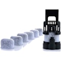 Miniatyrbillede 1 af 5: 6 stk. Vandfilter til kaffemaskine Keurig Kaffefilter Kaffemaskine Non-woven Bambus Trækul Aktiveret Kulstof Pakke Filter