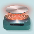Miniatyrbild 4 av 5: Kaffekoppvärmare, USB-laddningsunderlägg Bärbar, Hållbar Multifunktionell Keramikkopp, Metallkoppvärmare, Grön