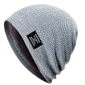 Miniatyrbillede 2 af 2: Plush strikket uldhat, vinter udendørs tyk vindsikkert hat, Kvinder Mænd Strikket Hat Unisex Varmt Vinter Fleeceforet Skihue Light Gray