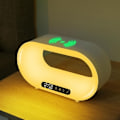 Miniatyrbillede 1 af 5: Vækkeur Natlampe, Lys Vækkeur med Trådløs Oplader, Søvnhjælp, Snooze Timer-tilstand, 3 i 1 Natlampe, Ideel