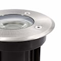 Miniatyrbilde 5 av 5: Kan erstatte lyskilden nedgravd lampe GU10 utendørs hage landskap vanntett belysning rustfritt stål bakkelampe led nedgravd lampe