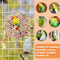 Miniatyrbild 4 av 5: Fågel Leksaker, Tuggbara Undulat Leksaker, Hållbara Hängande Kakadu Leksaker, Träpapegoja Leksak, Papegoja Leksaker, för Undulater Fåglar