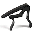Miniatyrbillede 3 af 5: Sort guitar capo - skift tonehøjde og spil med sort stil