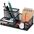 Miniatyrbillede 1 af 5: Penholder i mesh, skrivebordsopbevaring, til at opfylde behovene for skrivebordsopbevaring, egnet til kontoret