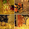 Miniatyrbild 4 av 5: Fairy Lights, Ljus för inomhus- och utomhusbelysning, Sovrum, Bröllopsdekoration, Fest, Jul, Träddekoration (5m/16ft, Varmvitt)