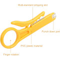 Miniatyrbillede 2 af 5: Wire Stripper Economy Netværkskabel Skærer Bærbar Impact Punch Down Værktøj til Netværksdatakabel, RJ45/CAT5/CAT6, Telefonkabel, Computer UTP Kabel