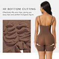 Miniatyrbillede 5 af 5: Komfortabel Helkropsdragt til Kvinder Butt Lifter Sømløs Shapewear til Kvinder Mavekontrol Lår Slankere 2XL/3XL