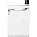 Miniatyrbild 1 av 5: Platt vattenflaska 420ml läckagesäker vattenbehållare platsbesparande vattenflaska bärbar pappersmuggs vattenflaska