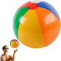 Miniatyrbild 5 av 5: Badbollar - Poolbollar | Uppblåsbar Badboll | Färgglada Uppblåsbara Badbollar Vattenleksboll