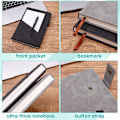 Miniatyrbilde 2 av 5: 2-pakks A5 Notatbok Journal, 8,3\"×5,8\" Hardback Notatbøker, 200 Siders Linjert Journal Tykk Notisblokk