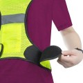 Miniatyrbillede 4 af 5: Refleksvest, Justerbart Refleksudstyr med Høj Synlighed til Løb, Cykling og Jogging