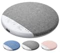 Bluetooth-kuddehögtalare med vitt brus-timer Trådlöst sömnstöd med stereobas Privata sömnhörlurar Grå Gray
