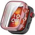 Huawei Watch Fit 4 Full Coverage TPU Elektroplettering Beskyttelsesdeksel Svart Multicolor Pink