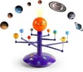 Solsystem för barn, talande astronomi Solsystem modellkit, planetariumprojektor STEM-leksaker med 8 planeter, rymdleksaker för 3 4 5+