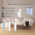 Miniatyrbillede 2 af 5: Filterpatroner til Aqua Clean fuldautomatiske kaffemaskiner, til Philips Ca6903/10 og Ca6903/22