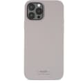 iPhone 12 Pro Max - Holding Mobile Silicon - Taupe Taupe