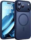 Magnetisk cover til iPhone 17 Pro 6,3 tommer, kompatibel med MagSafe (Mørkeblå) iPhone 17 pro iPhone 17 pro