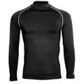 Rhino Termounderkläder för män Långärmad Baslager Väst Topp 2X Svartmelerad 2XL Black Heather 2xl