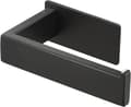 Selvklæbende toiletpapirholder badeværelse toiletpapirholder vægmonteret rustfrit stål mat sort