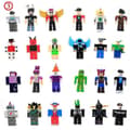 Nytt 24-pack Roblox Action Figure Leksaksset - 8CM Samling Blind Box för Barn & Fans