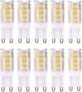 G9 LED-lampa, varmvit 3000K 5W G9 LED, 10-pack