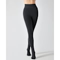 Miniatyrbilde 2 av 5: Fleecefôrede Leggings for Kvinner - Varme, Tykke Strømpebukser, Termiske Fløyelsbukser, Magekontroll, Myke og Elastiske