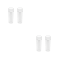 Miniatyrbillede 1 af 5: 1/2/3/5 2x Silikone Touch Linseindsætter Komfortabel Løsning Lot Semitransparent 2PCS semitransparent