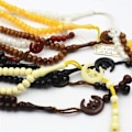 Miniatyrbild 3 av 4: Galaxy Tasbih 99 Pärlor Eid Mubarak Muslimska Bönepärlor Muslimska Bönepärlor Rosenkrans (svart) svart