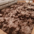 Miniatyrbillede 1 af 4: Stue Tæppe Soveværelse Tæppe Simpelt Moderne Husholdningstæppe Blødt Multi-zone Brug Tæppe Kaffe Kaffe Coffee 50*80