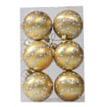 Miniatyrbilde 2 av 5: 6 stk Julepynt rekvisitter Juletre anheng ornamenter F F 6PCS